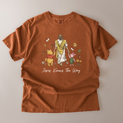 Comfort Colors Jesus Knows The Way T-Shirt