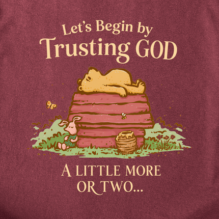 Comfort Colors Begin By Trusting God T-Shirt