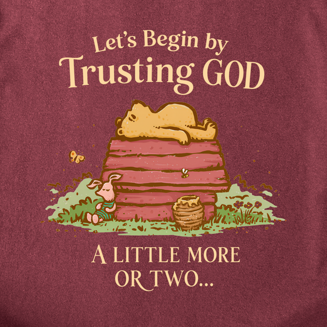 Comfort Colors Begin By Trusting God T-Shirt