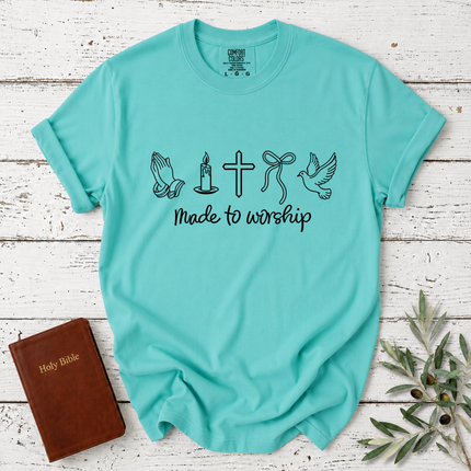 Comfort Colors Made to Worship Symbols T-Shirt