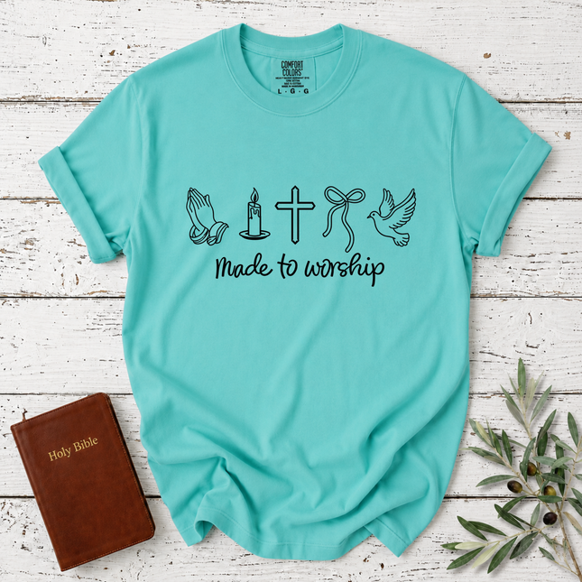 Comfort Colors Made to Worship Symbols T-Shirt
