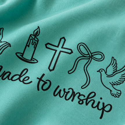 Comfort Colors Made to Worship Symbols T-Shirt