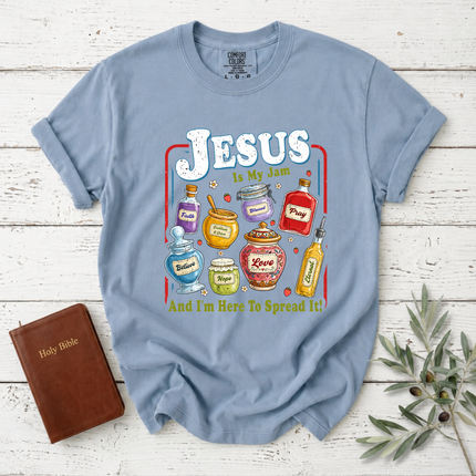 Comfort Colors Jesus Is My Jam Faith Jars T-Shirt