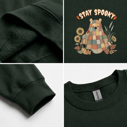Stay Spooky Ghost Blanket Sweatshirt