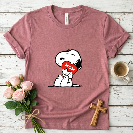 Snoopy Mom T-shirt