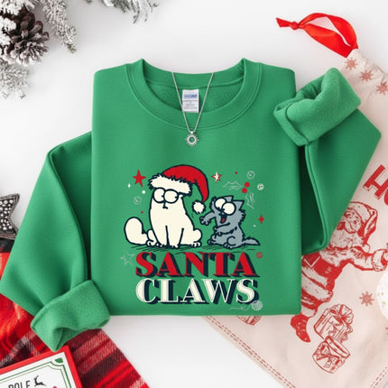 Santa Claws Christmas Sweatshirt
