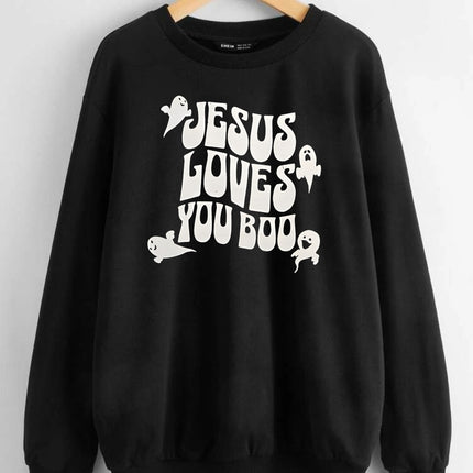 Jesus Loves You Boo Sweatshirt