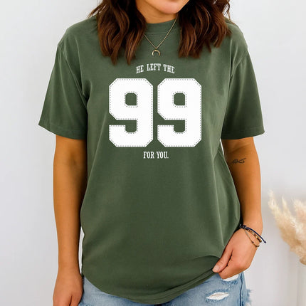 Comfort Colors He Left the 99 Graphic Tee