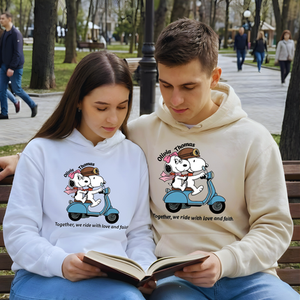 Ride With Love And Faith Hoodie