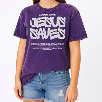 Jesus Saves – Good News Christian T-Shirt