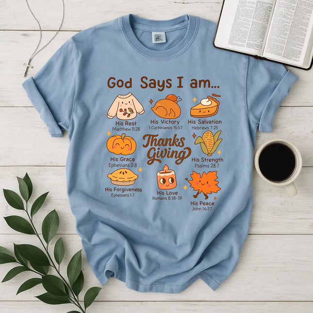 Comfort Colors God Says I Am T-Shirt