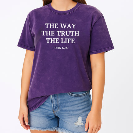 The Way The Truth The Life Christian T-Shirt