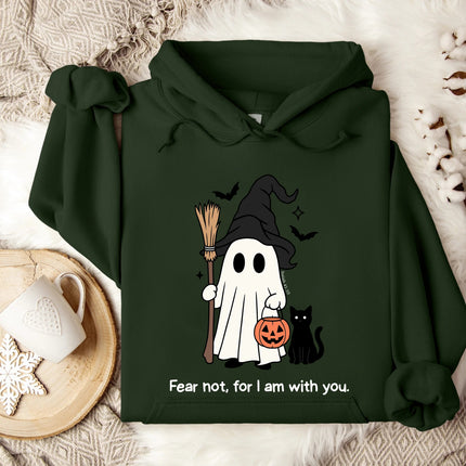 Fear not, for I am with you Gildan Hoodie