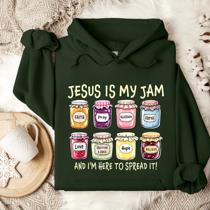 Jesus Is My Jam Gildan Hoodie