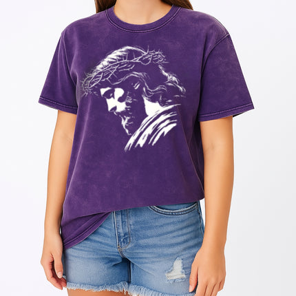 Jesus with Crown of Thorns T-Shirt