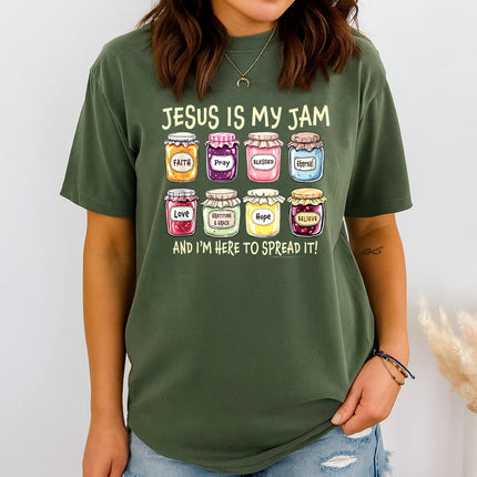 Comfort Colors Jesus is My Jam Graphic Tee