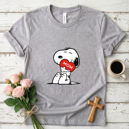 Snoopy Mom T-shirt