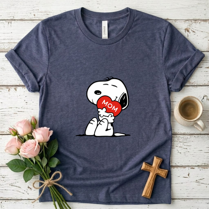 Snoopy Mom T-shirt