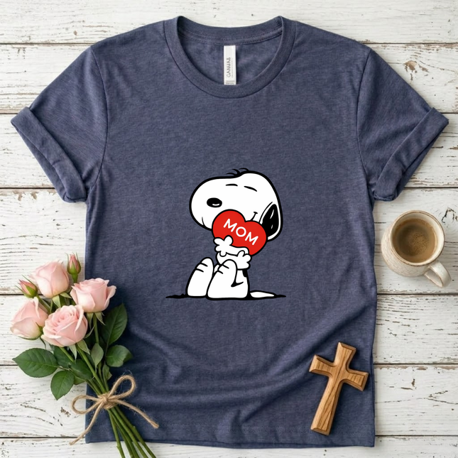 Snoopy Mom T-shirt