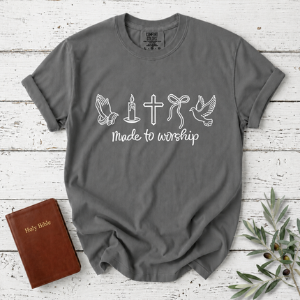 Comfort Colors Made to Worship Symbols T-Shirt