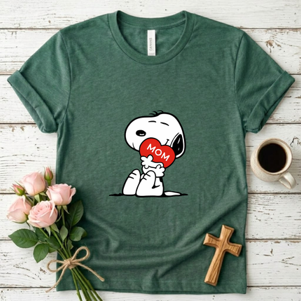 Snoopy Mom T-shirt