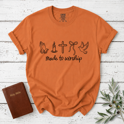 Comfort Colors Made to Worship Symbols T-Shirt