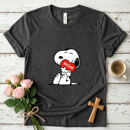 Snoopy Mom T-shirt