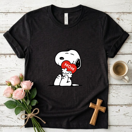 Snoopy Mom T-shirt