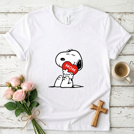 Snoopy Mom T-shirt