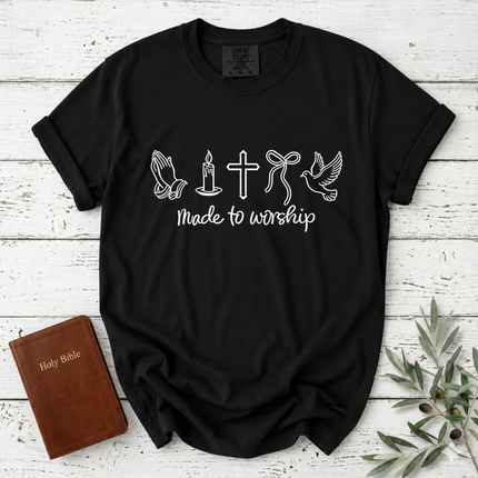 Comfort Colors Made to Worship Symbols T-Shirt