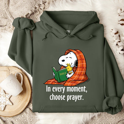 In Every Moment Choose Prayer Hoodie