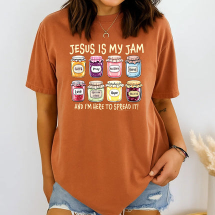 Comfort Colors Jesus is My Jam Graphic Tee