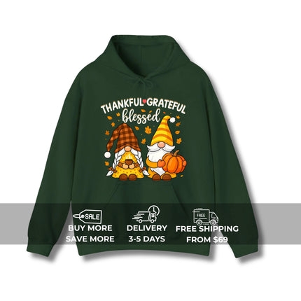 Grateful Thankful Blessed Dwarf Hoodie