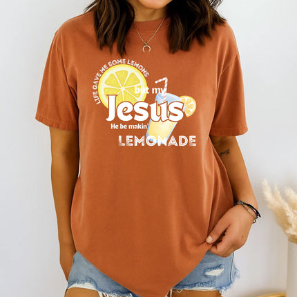 Comfort Colors Jesus Lemonade Graphic Tee