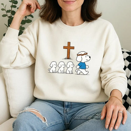 Comfort Colors Follow Jesus Sweatshirt