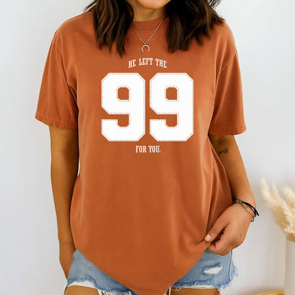 Comfort Colors He Left the 99 Graphic Tee
