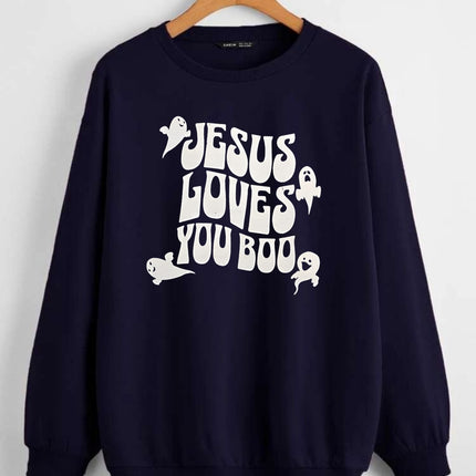 Jesus Loves You Boo Sweatshirt