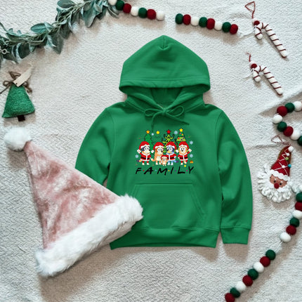 Family Christmas Hoodie for Kids
