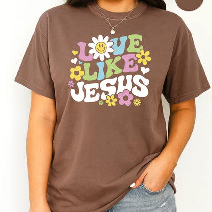 Comfort Color LOVE LIKE JESUS T-shirt