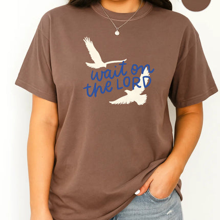 Comfort Colors Wait on the Lord Graphic Tee