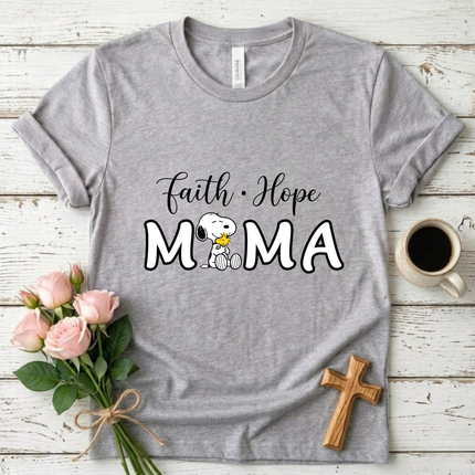 Faith Hope Mama T-shirt