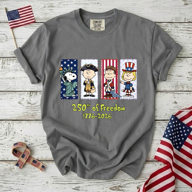 Comfort Colors 250th Of Freedom 1776-2026 T-Shirt