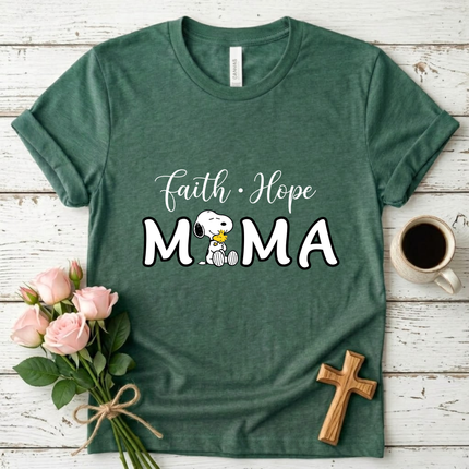 Faith Hope Mama T-shirt