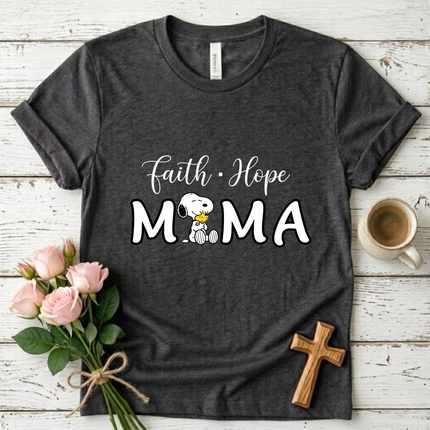 Faith Hope Mama T-shirt