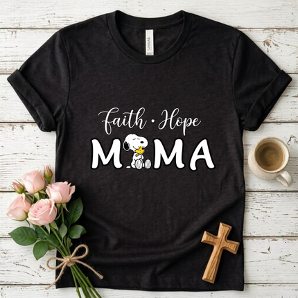 Faith Hope Mama T-shirt