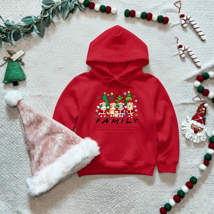 Family Christmas Hoodie for Kids
