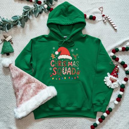 Christmas Squad Christmas Hoodie for Adults