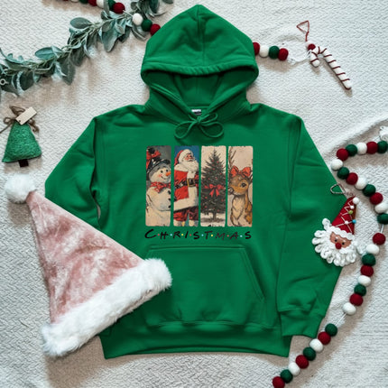 Christmas Icons Christmas Hoodie for Adults