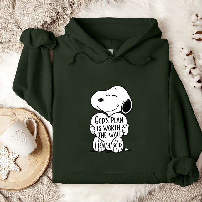 God's Plan Is Worth The Wait Hoodie