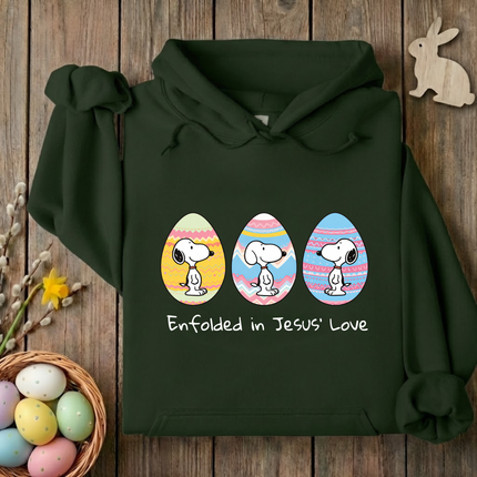 Enfolded in Jesus’ Love Hoodie